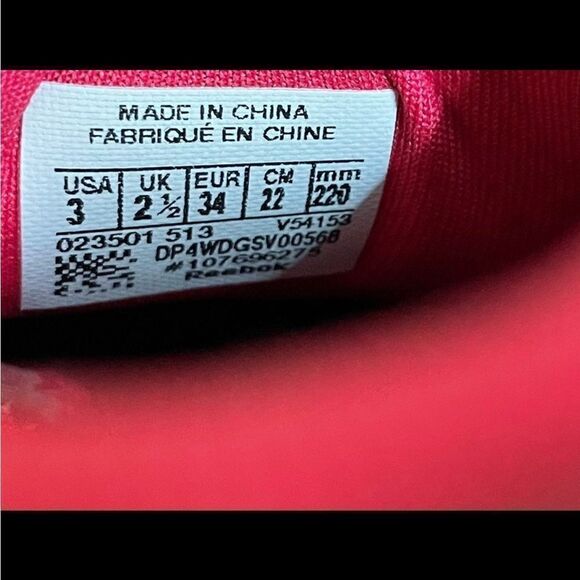 Reebok Zigtech Running Shoes Size 3 - Picture 6 of 9